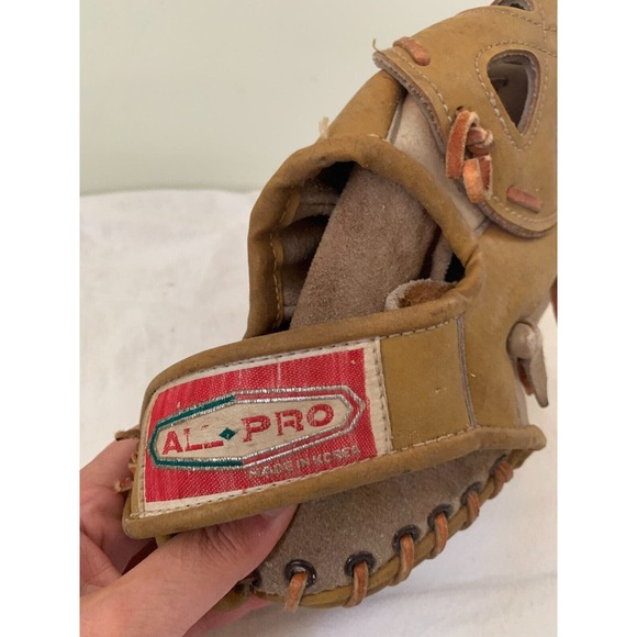 Vintage ALL PRO Baseball Glove Pee Wee PW 77-100 Leather EZ-Catch RHT Glove - Picture 4 of 10